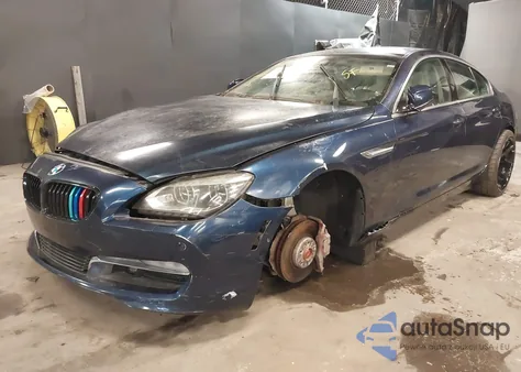 2015 BMW 650I Gran Coupe xDrive z USA, uszkodzony, nr VIN WBA6B4C56FD761861